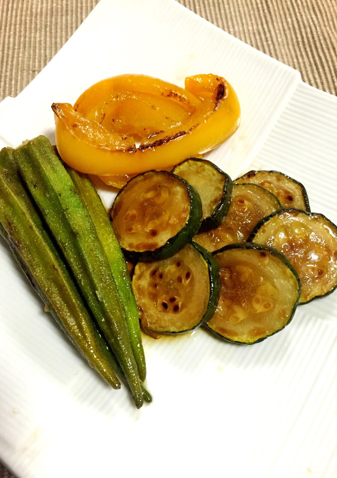 夏野菜の焼き浸し-レシピのメイン写真