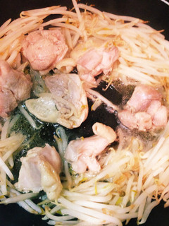 ジンギスカン風?☆鶏もも肉とモヤシ-レシピのメイン写真