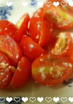簡単☆プチトマトの塩麹漬物（ごま油）♪-レシピのメイン写真