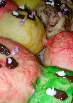 カービーのちぎりパン-レシピのメイン写真