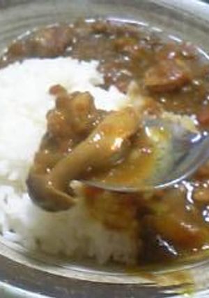 キャベツときのこのヘルシーカレー♪-レシピのメイン写真