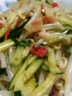 【大学生向け】中華風もやしサラダ-レシピのメイン写真