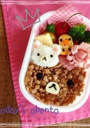 キャラ弁★リラックマと仲間たち-レシピのメイン写真