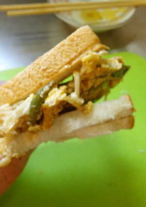 最速の冷凍食パンのサンドイッチ-レシピのメイン写真