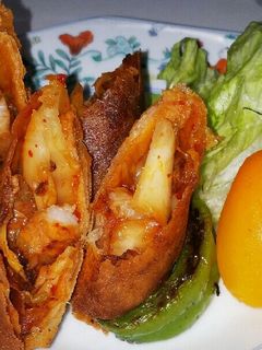 焼き豚とキムチの春巻き-レシピのメイン写真