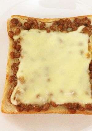 納豆トースト-レシピのメイン写真