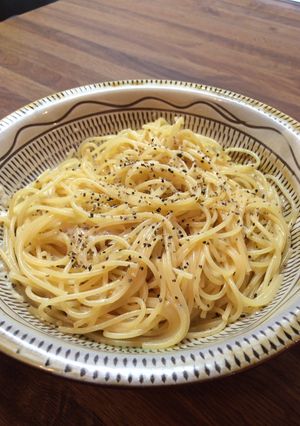 チーズ＆バター＆ペッパーで簡単パスタ-レシピのメイン写真