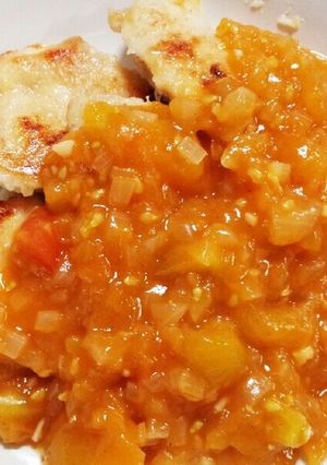 鶏胸肉のフレッシュトマトソース-レシピのメイン写真