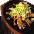 *鶏小肉(せせり)の葱塩焼き*
