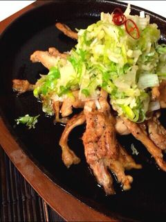*鶏小肉(せせり)の葱塩焼き*-レシピのメイン写真