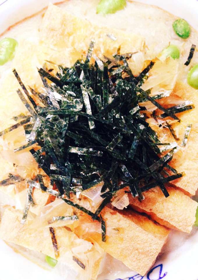 厚揚げのとろろ焼き-レシピのメイン写真