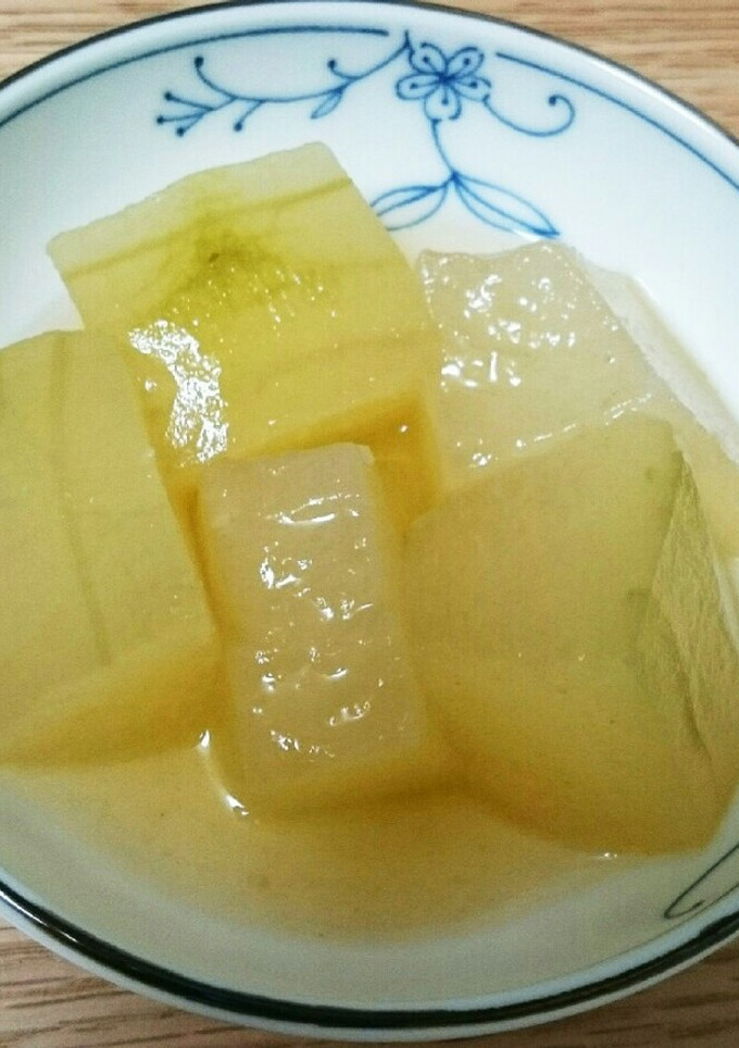 しょうが風味でさっぱり！冬瓜の冷やし煮☆-レシピのメイン写真