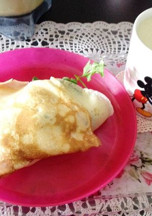 簡単♪ 節約クレープ♡-レシピのメイン写真