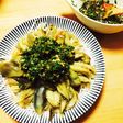 焼きナスのニラドレ