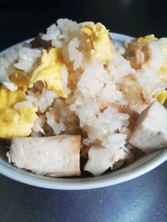 とりむねしょうが焼きのチヤーハン♪-レシピのメイン写真