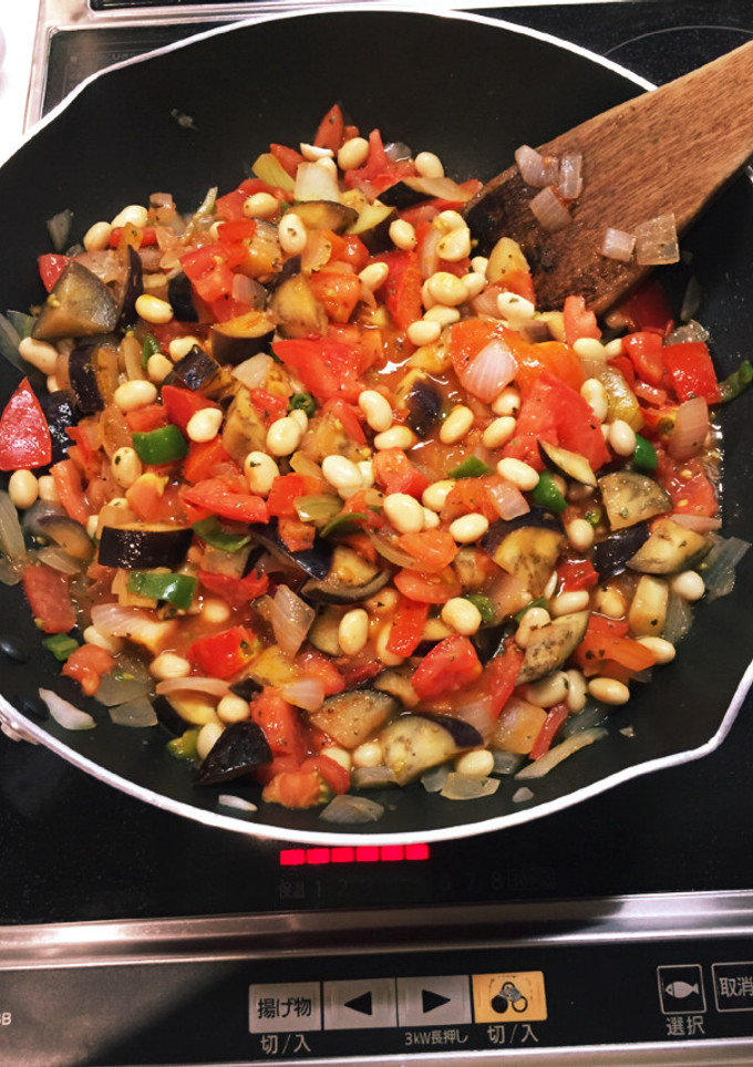 夏野菜の炒め煮-レシピのメイン写真