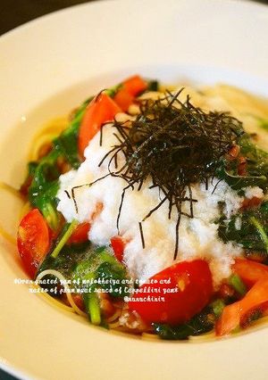 ✿ネバネバぶっかけカッペリーニ✿-レシピのメイン写真