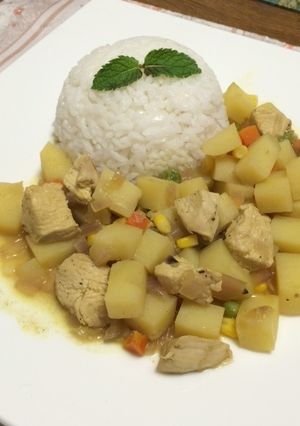 ペルー風カレー(肉じゃが）-レシピのメイン写真