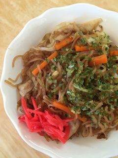 しらたき焼きそば-レシピのメイン写真