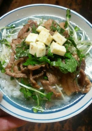焼肉冷やし茶漬け～-レシピのメイン写真