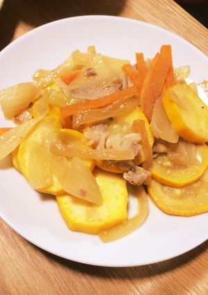 ズッキーニ♡ある野菜でマヨ醤油の野菜炒め-レシピのメイン写真