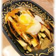 ズッキーニとなすのチーズ焼き*温玉のせ