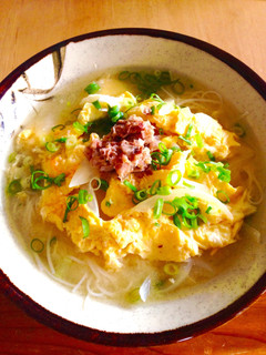 にゅうめん〜味噌汁風〜-レシピのメイン写真