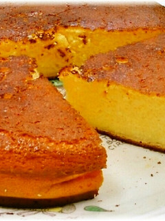 混ぜるだけ簡単!ふんわりチーズケーキ♪-レシピのメイン写真