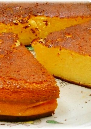 混ぜるだけ簡単!ふんわりチーズケーキ♪-レシピのメイン写真