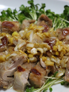 鶏もも肉の薬味ソースがけ-レシピのメイン写真
