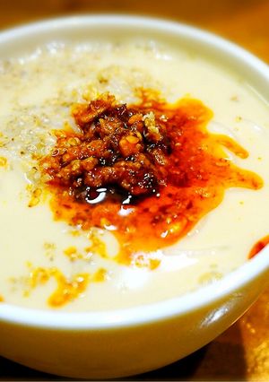 夏バテに！超簡単！ピリ辛絶品豆乳そうめん-レシピのメイン写真