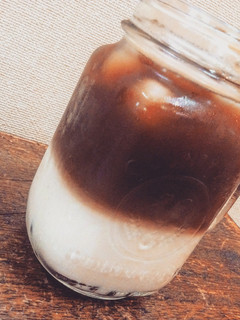 スタバの味!簡単オシャレな2層カフェオレ-レシピのメイン写真