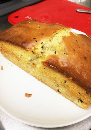 簡単☆バナナと黒ゴマのバウンドケーキ☆-レシピのメイン写真