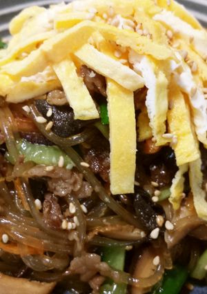 チャプチェ　胡瓜で更に美味しさUP！-レシピのメイン写真