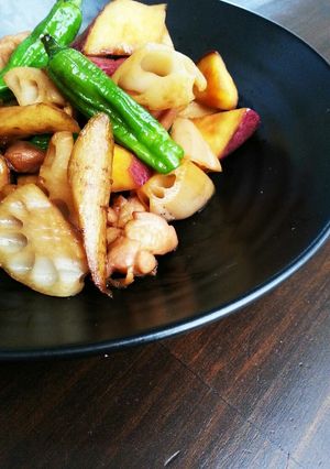 野菜ゴロゴロきんぴら-レシピのメイン写真