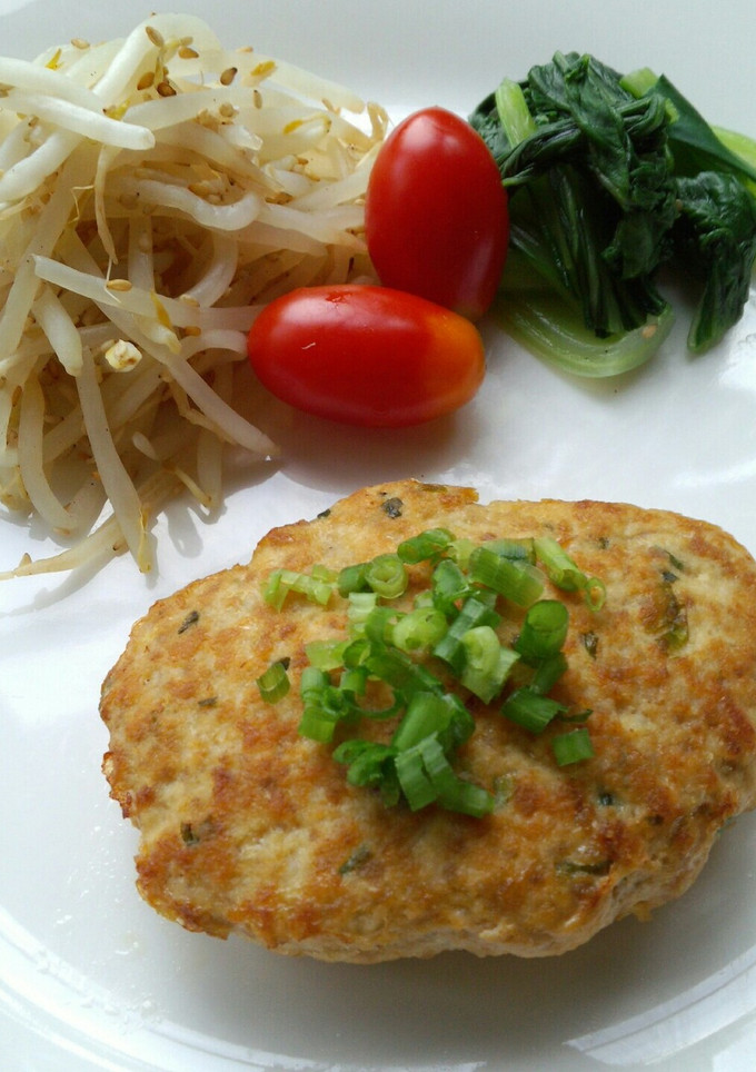 簡単に♪おからでふっくら和風ハンバーグ-レシピのメイン写真