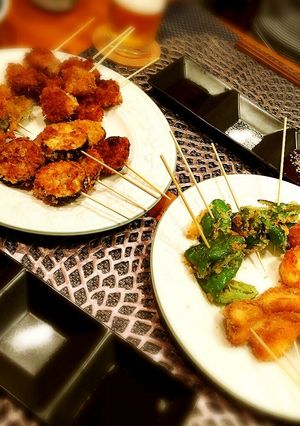 最後に串刺し◎簡単すぎるフライパン串カツ-レシピのメイン写真