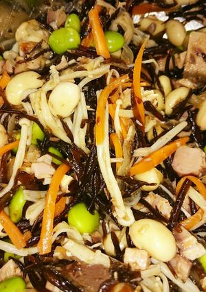 ひじきと豆の彩りサラダ♪-レシピのメイン写真