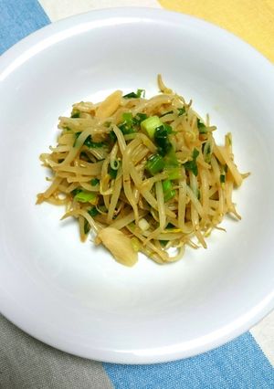 もやしと万能ねぎの味噌炒め-レシピのメイン写真