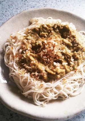和風アボカドそうめん（わさびしょうゆ）-レシピのメイン写真