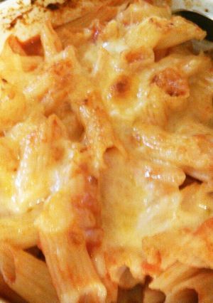 ペンネのトマトチーズ焼き-レシピのメイン写真