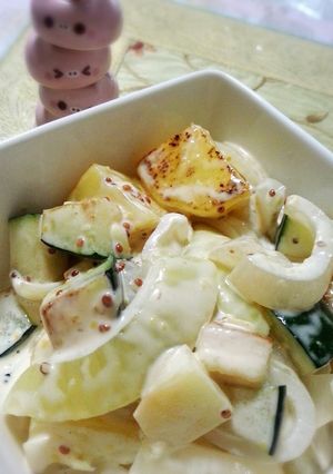 マスタード入り☆ジャーマンポテトサラダ-レシピのメイン写真