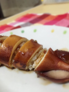 冷凍イカと炊いたご飯で簡単イカめし!-レシピのメイン写真
