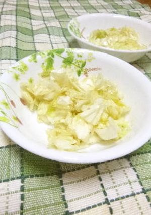 キャベツの簡単ナムル風-レシピのメイン写真