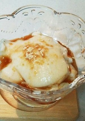 和スイーツ☆豆腐で作るゴマプリン-レシピのメイン写真