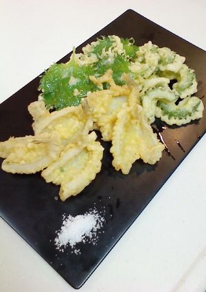 ゴーヤとキスの天ぷら☆-レシピのメイン写真