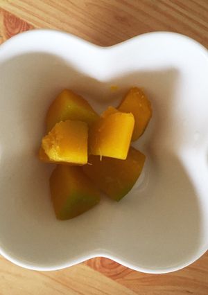 ★離乳食後期★かぼちゃの煮物-レシピのメイン写真