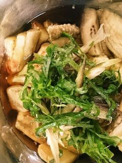 夏にサッパリ焼きナスの煮浸し?-レシピのメイン写真