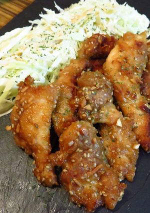 ヘルシー&食応え◎ささみのガーリック唐揚-レシピのメイン写真