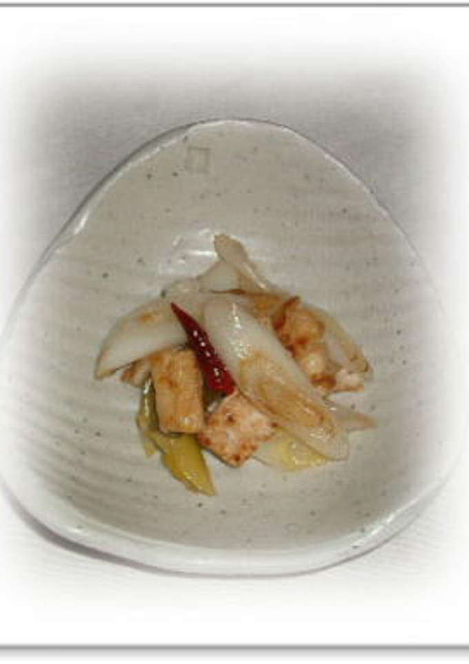 長ネギと油揚の酢の物-レシピのメイン写真